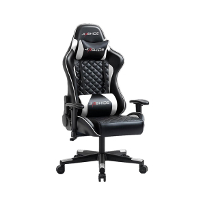 JIASHIDE 1207 Gaming stolica crno-bela