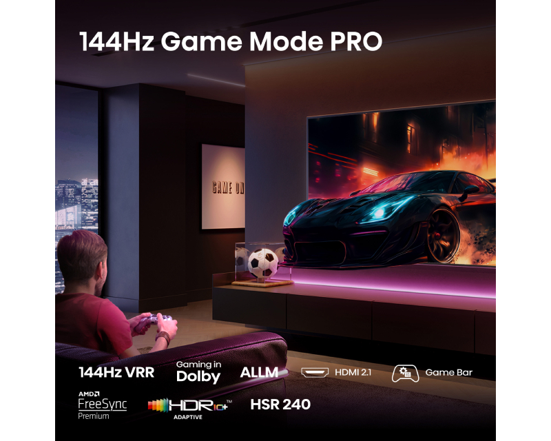 HISENSE 100 inča 100E7Q PRO QLED 4K UHD Smart TV - Slika 3