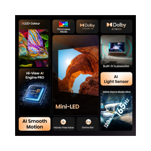 HISENSE 100 inča 100U7Q Mini-LED 4K UHD Smart TV