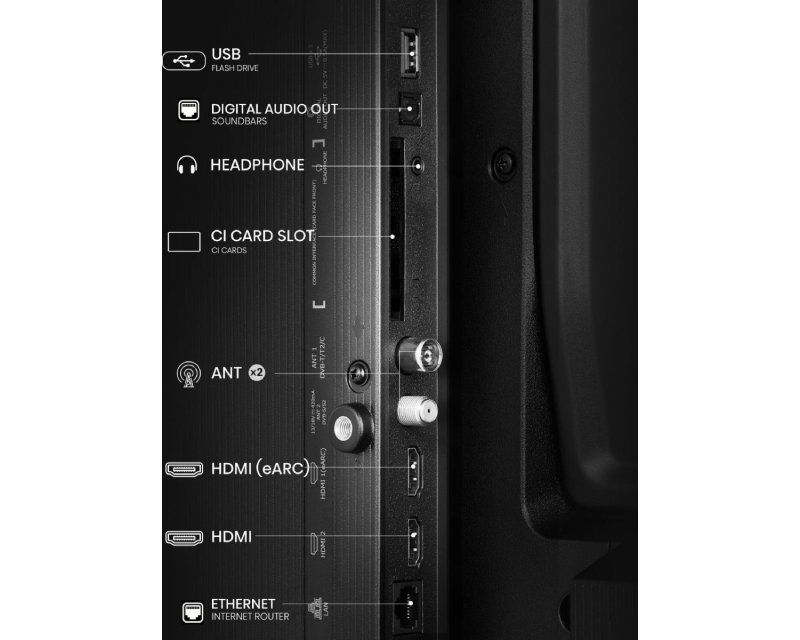 HISENSE 32 inča 32A4Q LED HD Smart TV - Slika 3