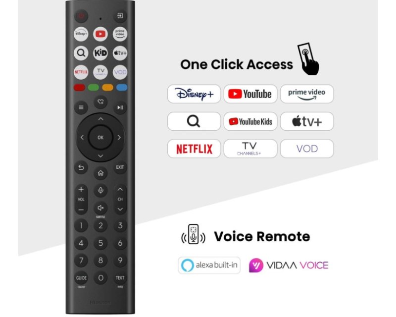 HISENSE 75 inča 75A6Q 4K UHD LED Smart TV - Slika 2