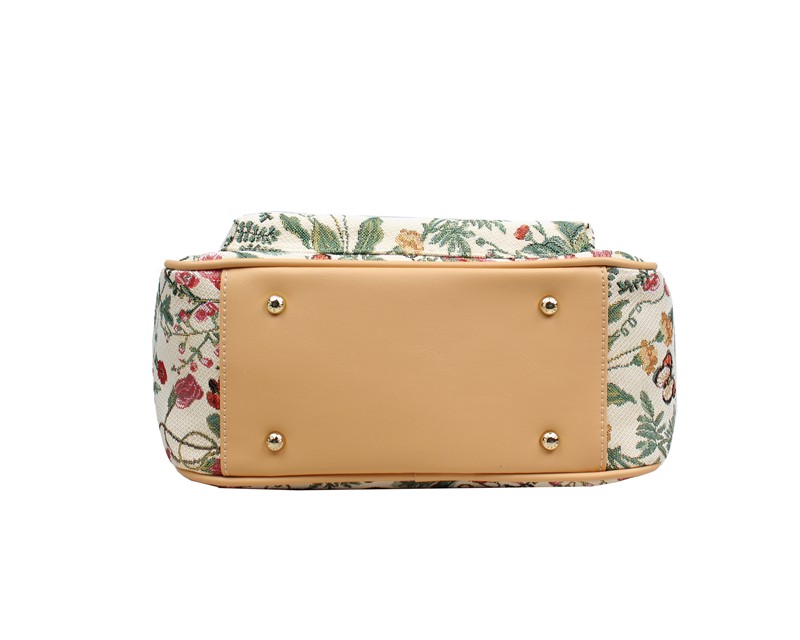 HENNEY BEAR H-1138 FLORAL SUMMER BEIGE Ranac - Slika 3