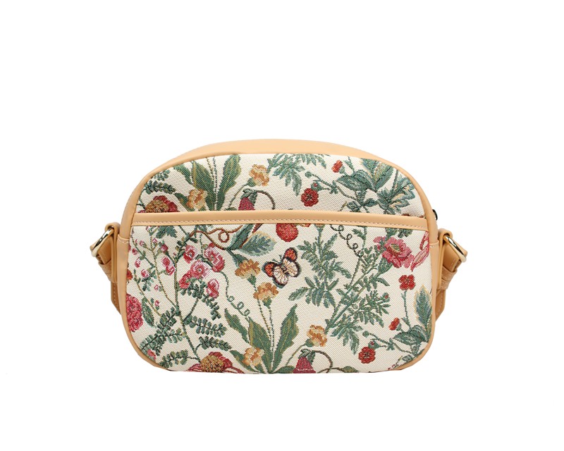 HENNEY BEAR H-1194 FLORAL SUMMER BEIGE Torba