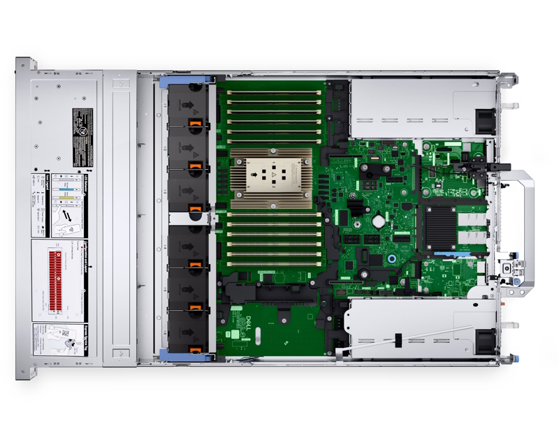 DELL PowerEdge R7615 EPYC 9124 16C 4x16GB H755 2x480GB SSD RI 1100W (1+1) 3yr NBD + šine za rack - Slika 5