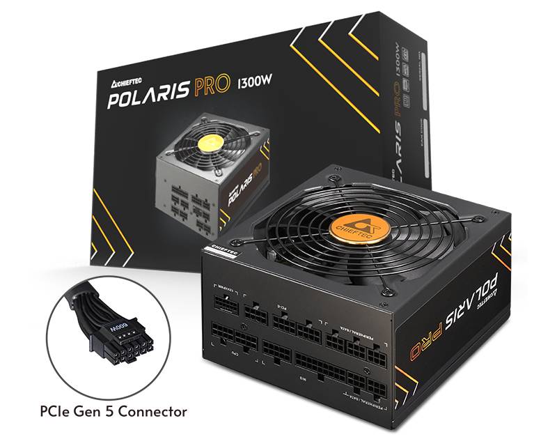 CHIEFTEC PPX-1300FC-A3 1300W POLARIS PRO 80Plus Platinum modularno napajanje 5Y - Slika 7