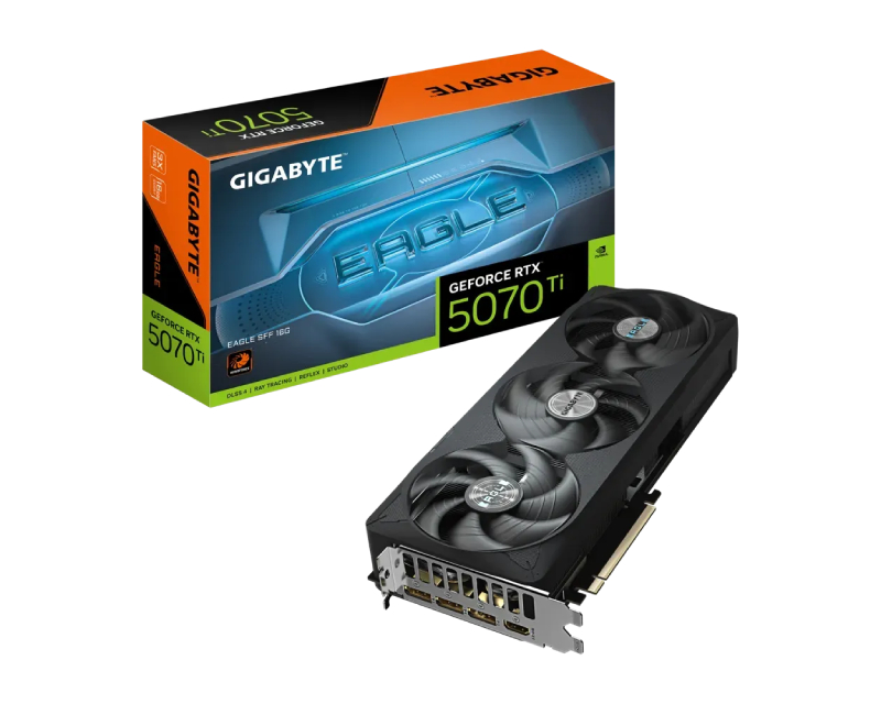 GIGABYTE nVidia GeForce RTX 5070 Ti EAGLE SFF 16GB 256bit GV-N507TEAGLE-16GD rev. 1.0 - Slika 5