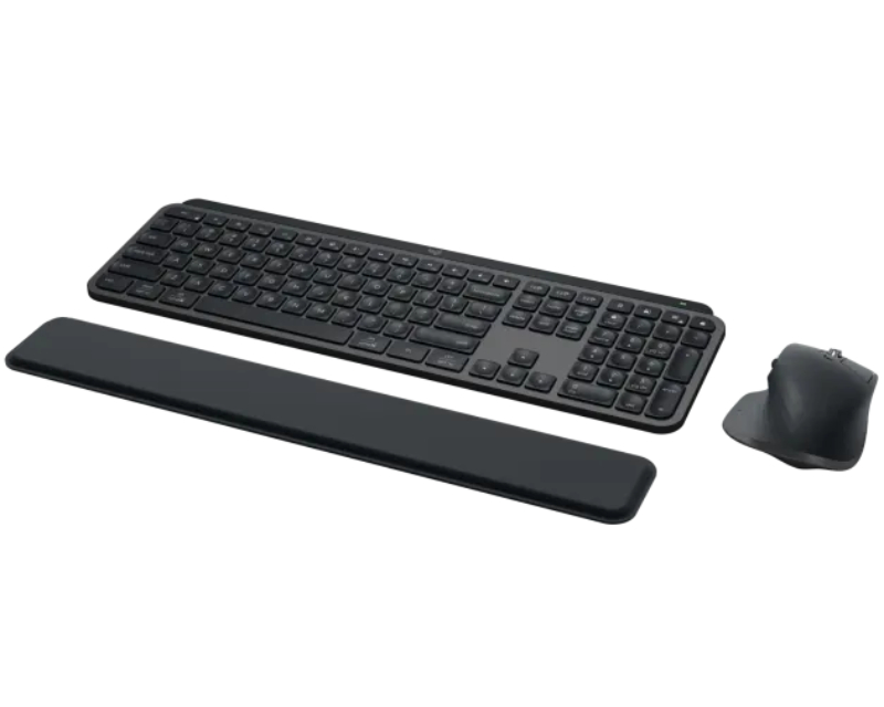 LOGITECH MX Keys S Combo Graphite Wireless Desktop US tastatura + miš - Slika 3