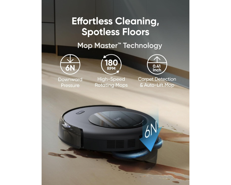 ANKER Eufy Omni C20 MopMaster Robot Usisivač sa bazom crni - Slika 2