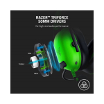 RAZER BlackShark V2 X - Green gaming slušalice sa mikrofonom