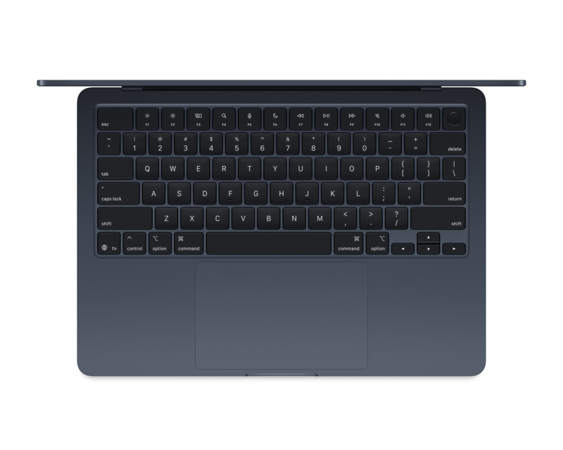 APPLE MacBook Air 13.6 inch M4 10-core CPU 8-core GPU 16GB 256GB SSD Midnight (MW123) - Slika 2