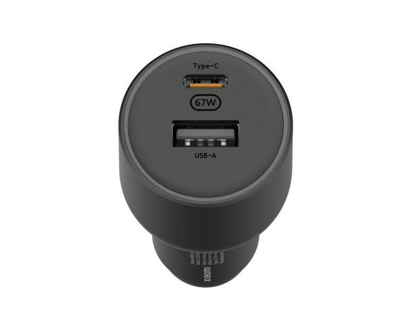 XIAOMI 67W auto punjač (USB-A + Type-C) BHR6814GL