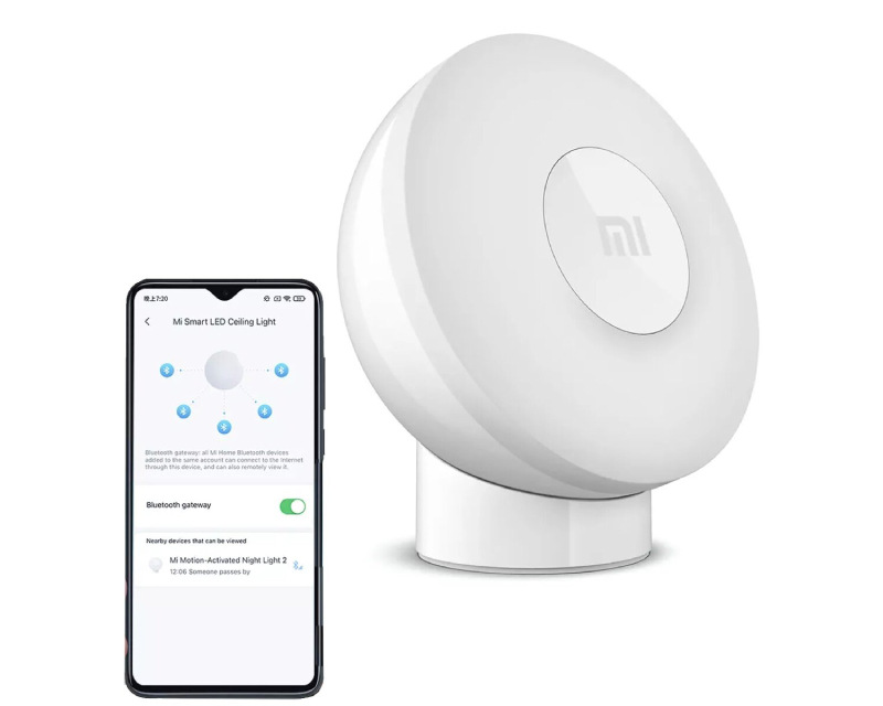 XIAOMI Mi Motion-Activated Night Light 2 (Bluetooth) BHR5278GL - Slika 4
