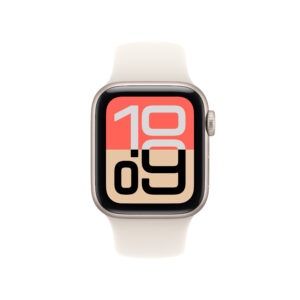 Apple Watch SE 3 GPS 40mm Starlight Aluminium Case with Starlight Sport Band