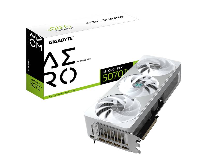GIGABYTE nVidia GeForce RTX 5070 Ti AERO 16GB 256bit GV-N507TAERO OC-16GD rev. 1.0 - Slika 4