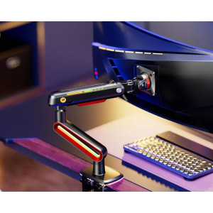 NORTH BAYOU L60 Gaming stoni nosač za monitor mat crni
