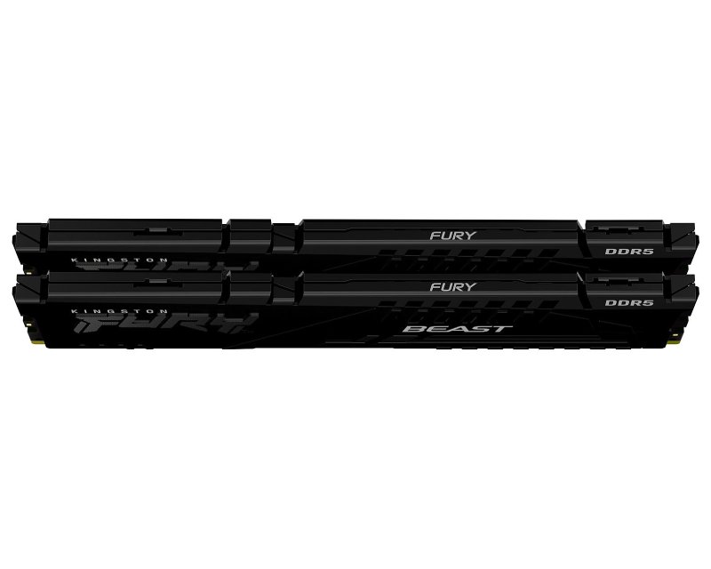KINGSTON DIMM DDR5 64GB (2x32GB kit) 6400MT/s KF564C32BBEK2-64 FURY Beast Black EXPO