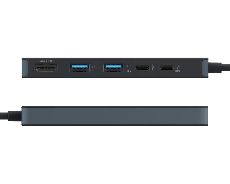 TARGUS HyperDrive Flex 5 Port USB-C Hub crni (HD4101BKGL) - Slika 3