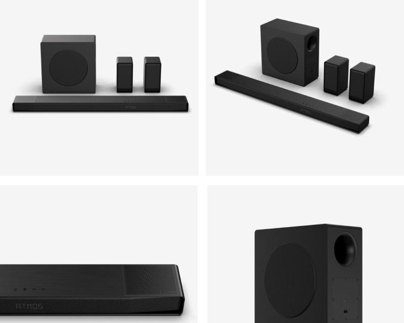 HISENSE AX5140Q Dolby Atmos soundbar sa bežičnim subwooferom crni - Slika 4