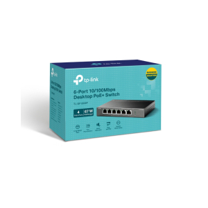 TP-LINK TL-SF1006P PoE switch 6 porta(4 poe+2)