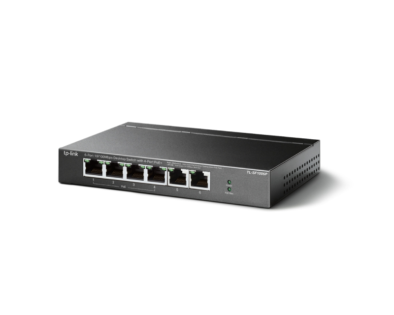 TP-LINK TL-SF1006P PoE switch 6 porta(4 poe+2) - Slika 3