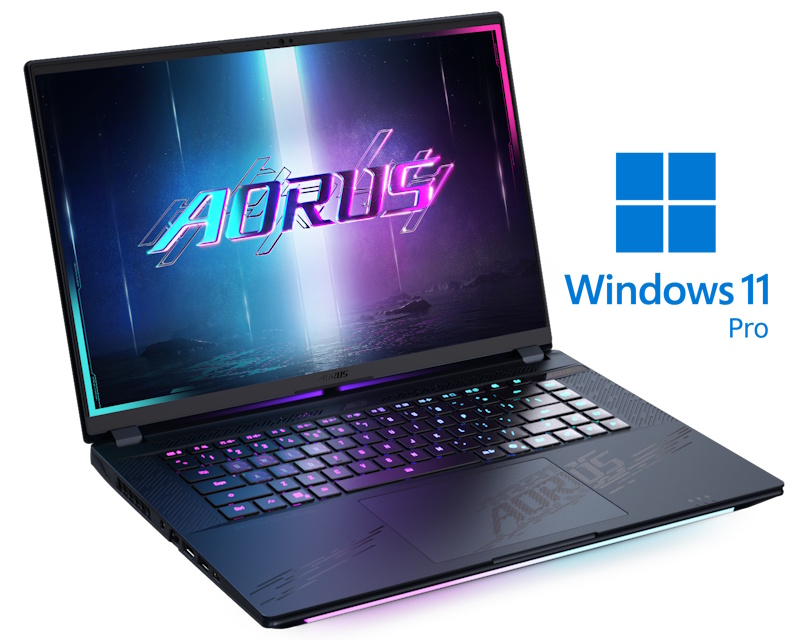 GIGABYTE AORUS MASTER 16 BZH 16 inch QHD+ OLED 240Hz 500nits Core Ultra 9 275HX 64GB 2TB SSD GeForce RTX 5090 24GB RGB Backlit Win11Pro gaming laptop - Slika 3