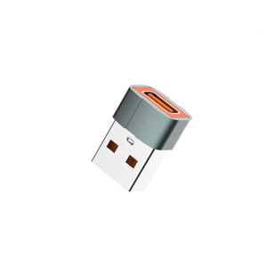LDNIO LC150 Adapter USB (M) - USB  Tip C (F) sivi