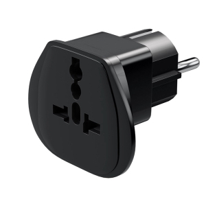 LDNIO Z7 Adapter Euro utikač - UK utičnica crni