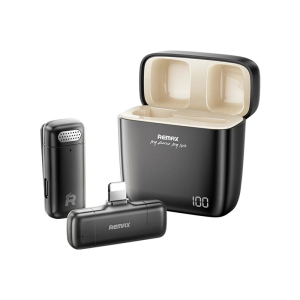 REMAX K13 Bežični mikrofon USB Lightning (iPhone) crni