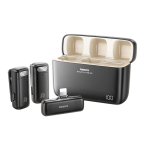 REMAX K15 2in1 Bežični mikrofon USB Lightning (iPhone) crni