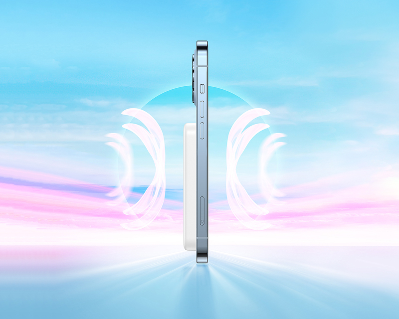 REMAX RPP-65 Magnetni Power Bank 15W beli - Slika 4