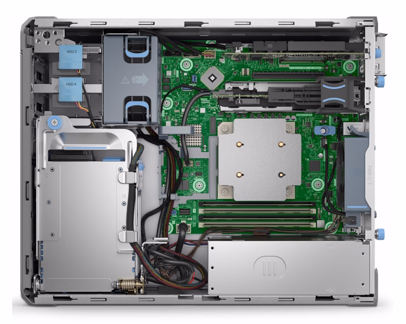 DELL PowerEdge T160 Xeon 6 6315P 4C 1x16GB 1x2TB 300W 3yr NBD - Slika 3