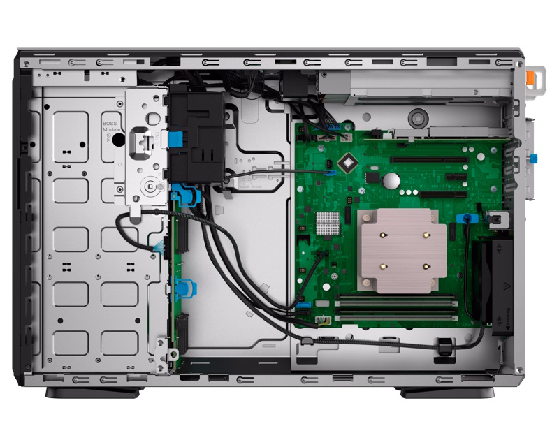 DELL PowerEdge T360 Xeon 6 Performance 6315P 4C 1x16GB H355 1x2TB 700W (1+0) 3yr ProSupport - Slika 4
