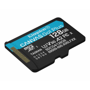 KINGSTON Memorijska kartica U3 V30 microSDXC 128GB Canvas Go Plus 200MB/s A2 SDCG4/128GBSP