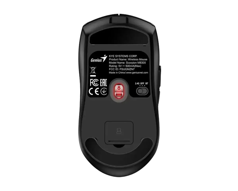 GENIUS Scorpion M8300 Wireless Gaming crni miš - Slika 4