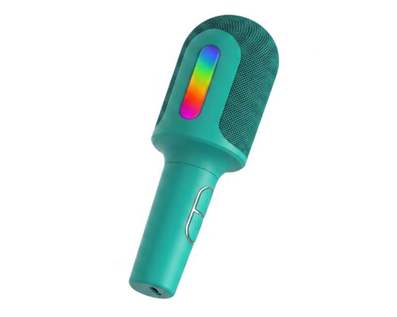 WSTER Karaoke Bluetooth Mikrofon M9 zeleni