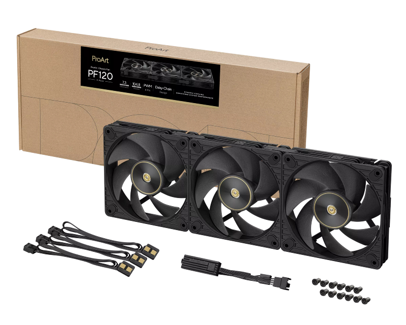 ASUS PROART PF120 FAN PWM BLACK 3IN1 ventilator - Slika 8