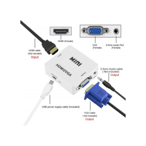 MAXPRO LINE Konverter VGA na HDMI aktivni STAR
