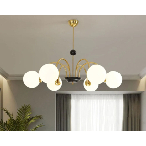 MARLUX 9670-6 viseći luster sa 6 kugli zlatni