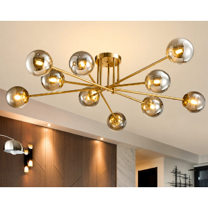 MARLUX 9676-8 viseći luster sa 8 kugli zlatni