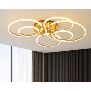 MARLUX BH2030 LED plafonski luster zlatni