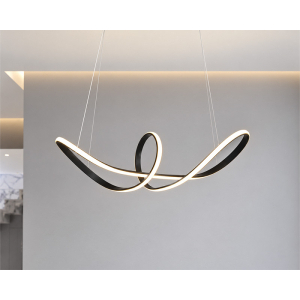 MARLUX PL022 LED viseći luster crni