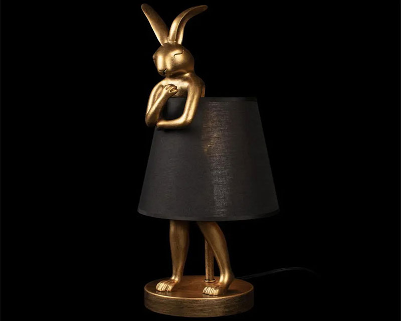 MARLUX L8 dekorativna stona lampa crna