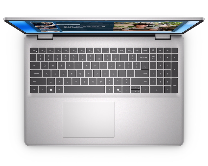 DELL OEM 16 DC16251 16 inch FHD+ Touch 300nits Core 5 120U 16GB 512GB SSD Backlit Win11Home metalni silver laptop - Slika 8