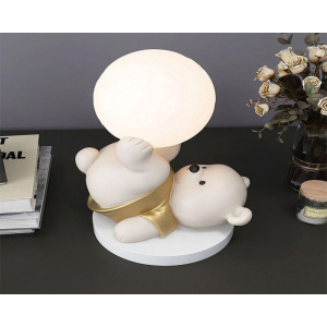 MARLUX 16H25 dekorativna stona lampa zlatna