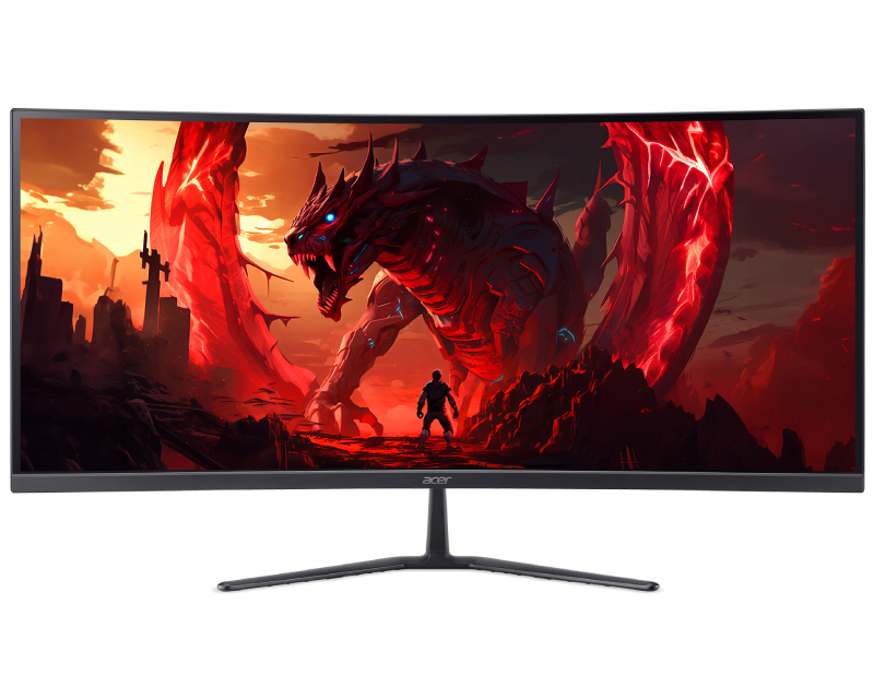 ACER 34 inča Nitro ED340CURJ0BMIIPX ED0 UWQHD 3440x1440 VA 120 Hz zakrivljeni gaming monitor - Slika 2